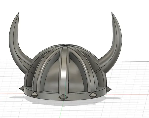Mini Viking Helmet
