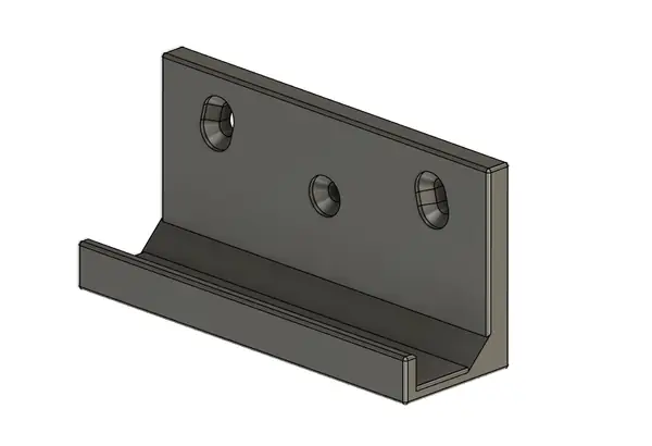 Vinyl wall holder for singles or LPs