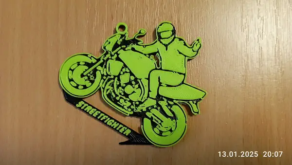 keychain streetfighter - FireBlade