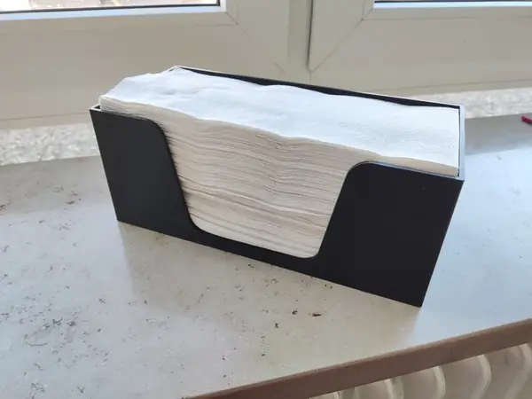 Paper towel dispenser / holder Z-Fold