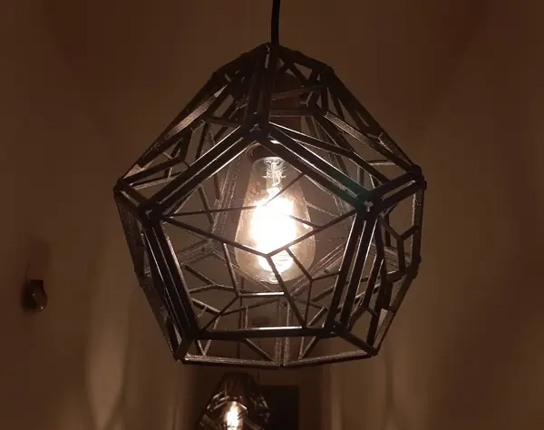 Hanging Pentagon Lamp