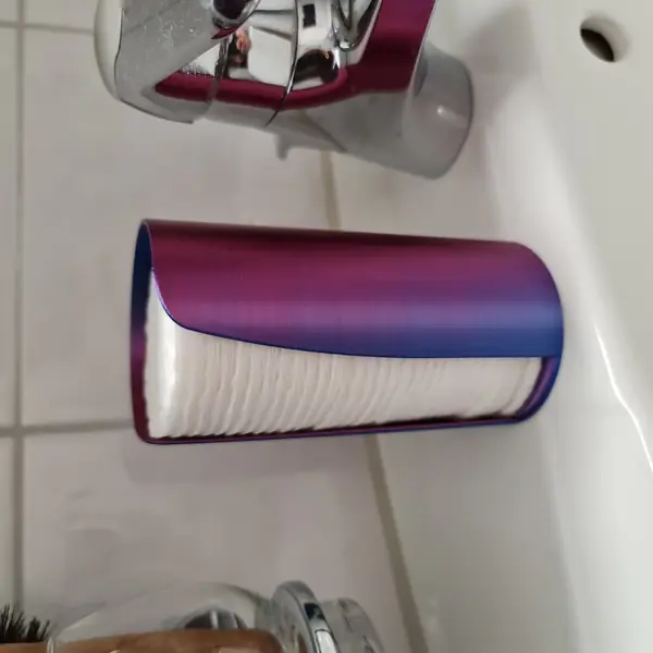 Cotton pad holder/dispenser