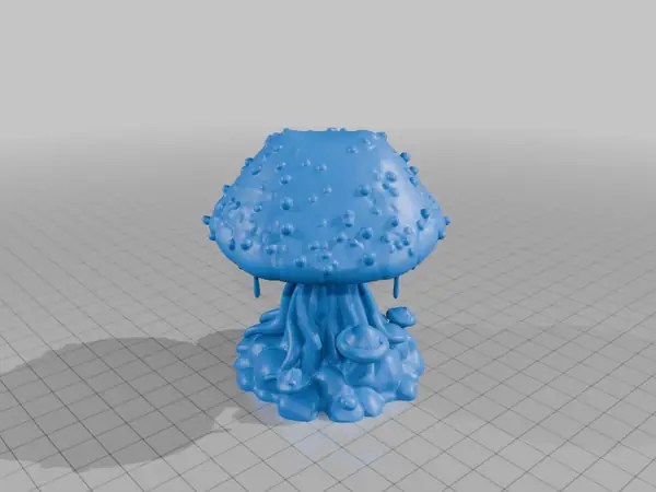 28mm DND Giant Mushroom Terrain Miniature for Enchanted Forests StarForge Kits 3D Print STL File