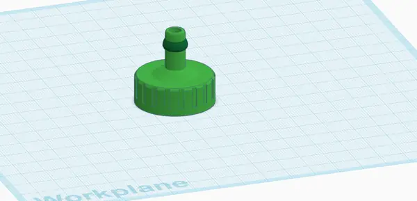 2-Liter / Soda Bottle Cap to 1/4" Drip Irrigation Adapter