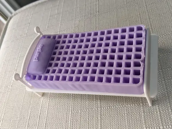 Purple Mattress Doll Bed Frame