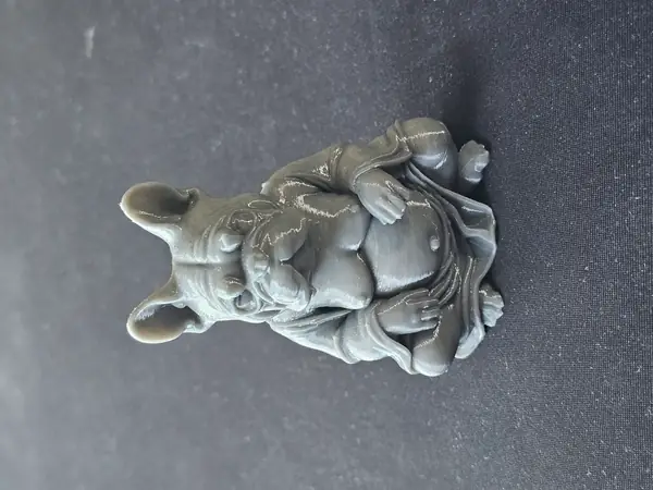 French bulldog Frenchie budha statue