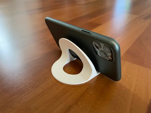 Phone Stand modern curved design