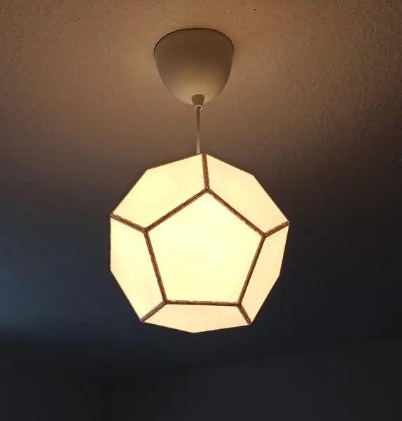 Pentagon modular lamp