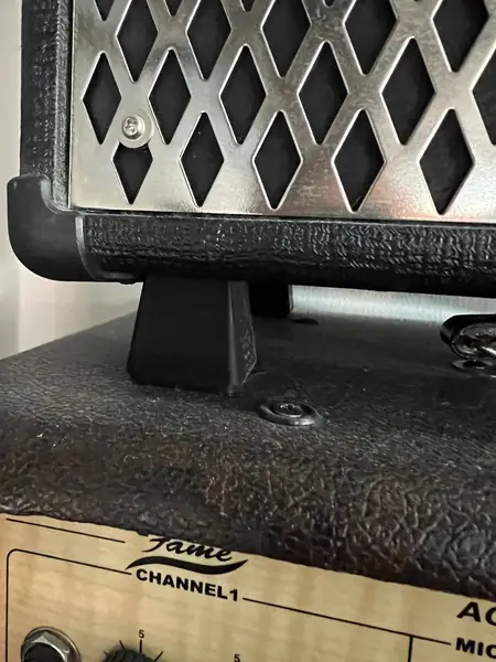 Riser feet for Vox VT30 amp