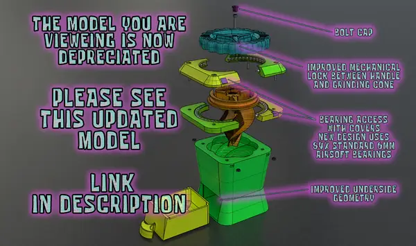 Hyphoon - LARGE Herb Grinder