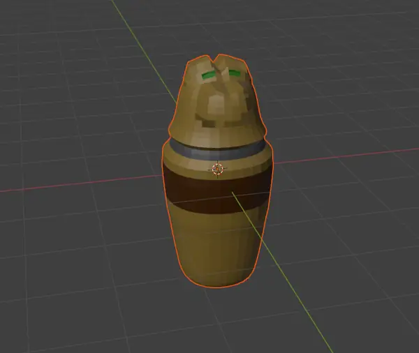 Canopic Jar (Monkey)