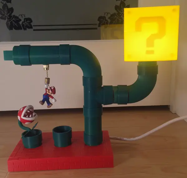 Mario Themed Desk Lamp