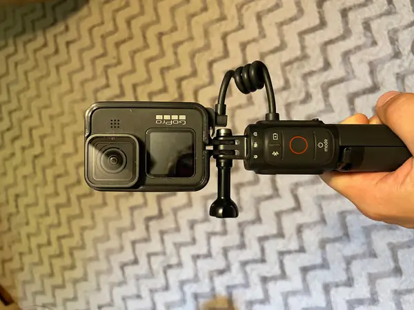 GoPro Hero 9/10/11 Vertical Frame Mount for Volta with Charging Passthrough