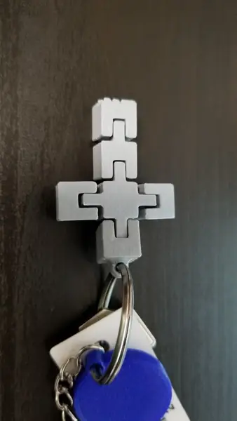 Cross Key Chain