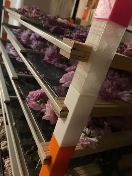 Flower and Herb Drying Rack Stackable Legs