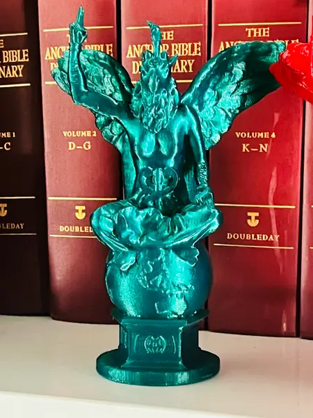 Baphomet Statue - Easy to Print Luciferian Diety Freemasonry