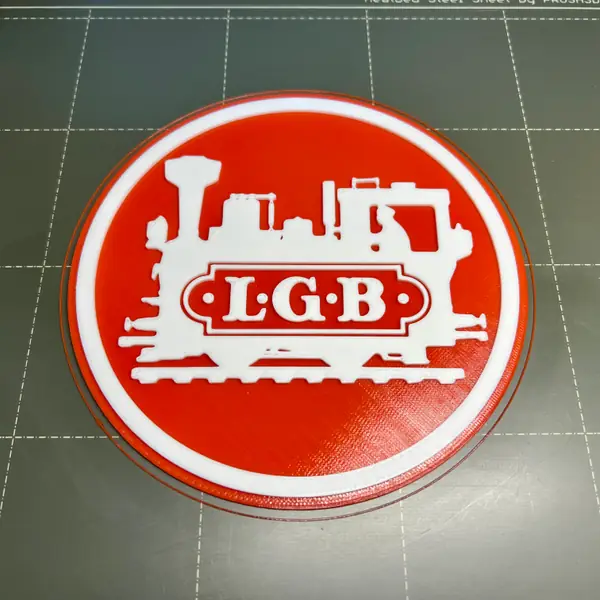 LGB Model Trains Sign