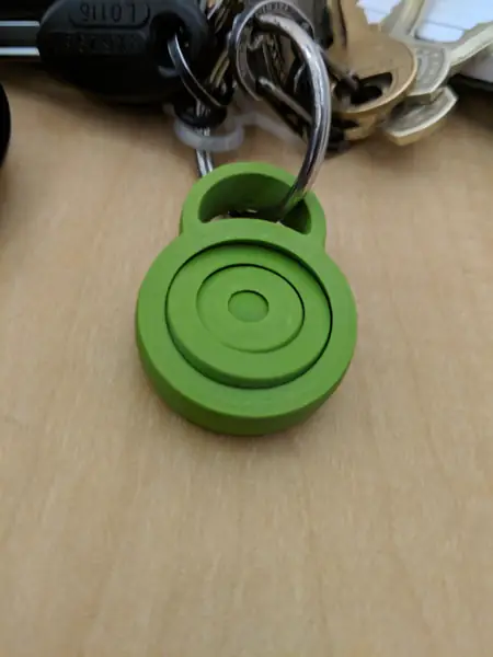 Gyroscope Fidget Keychain