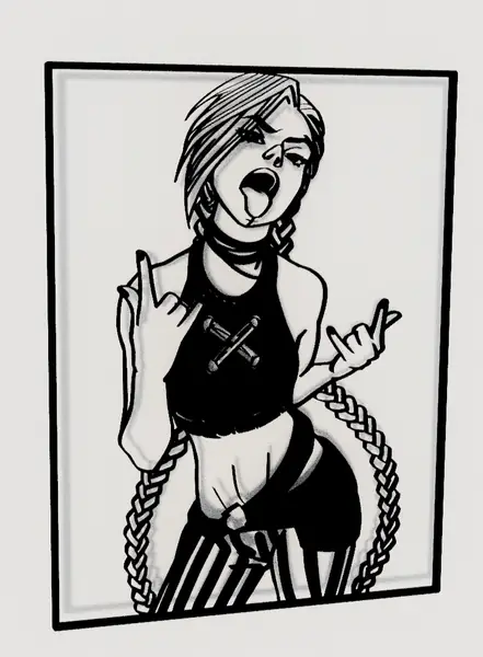 Jinx Wall Art
