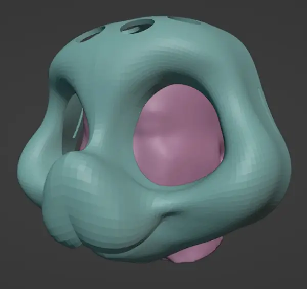 Generic Kemono-style Fursuit Head Base