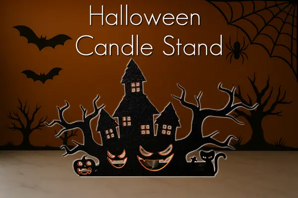 Halloween Candle Stand