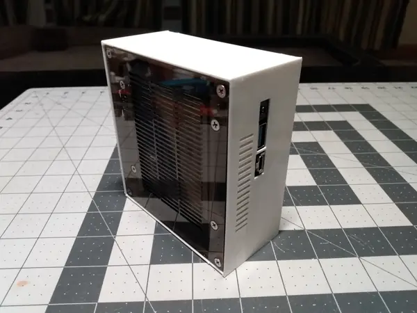 Printable Case for Datto ALTO 3 V2 NUC Board and SSD.