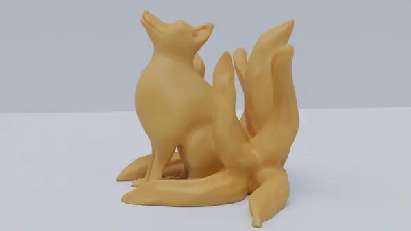 Kitsune (Japanese nine-tailed fox)