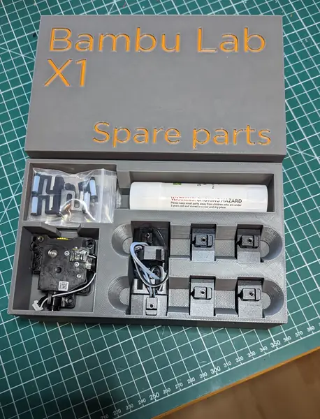 Bambu Lab spare parts box
