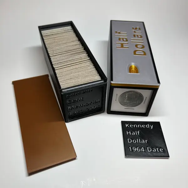 Coin Box for 2x2 Coin Holders - Unique design