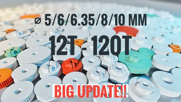 GT2 Pulley - the big collection updated