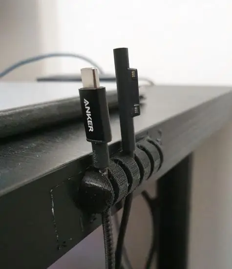 cable organizer /desk cable holder