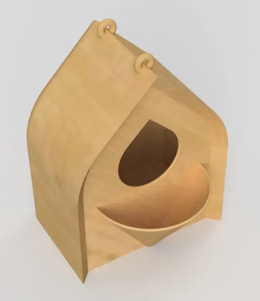 Bird house and feeder
