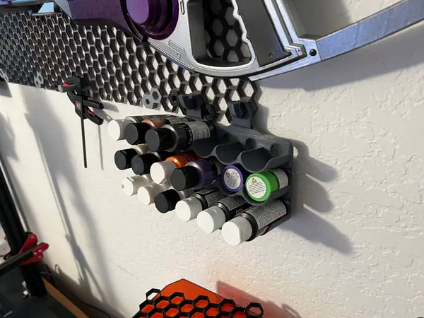 2oz/35mm Paint Bottle Rack for Honeycomb Storage Wall