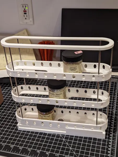 Slide Out Spice Rack