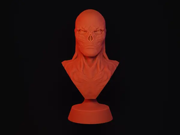 Vecna Bust from Stranger Things