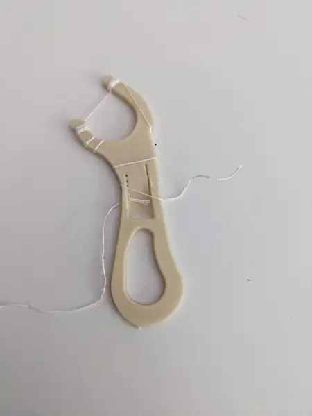 Optimized dental floss holder