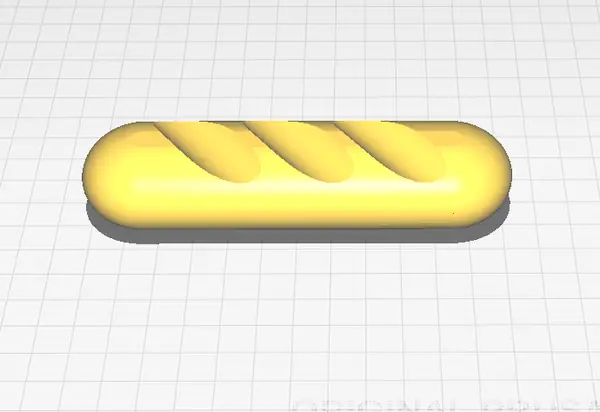 Baguette cat toy