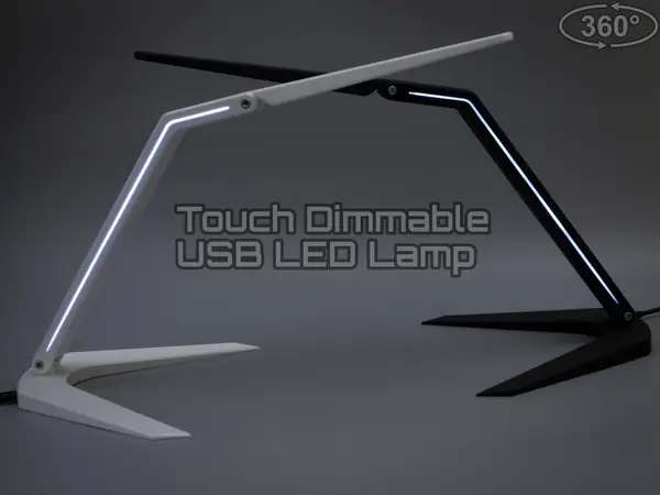 USB Touch Dimmable Led Desk Lamp v1.4