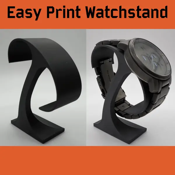 Timeless Organization: The Minimalist 3D-Printed Watch Stand Watch Holder