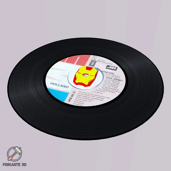 Iron Man 45 Record Adapter