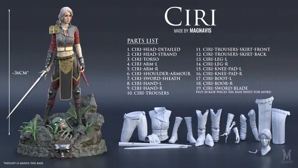 Ciri - Alternate Look - The Witcher 3