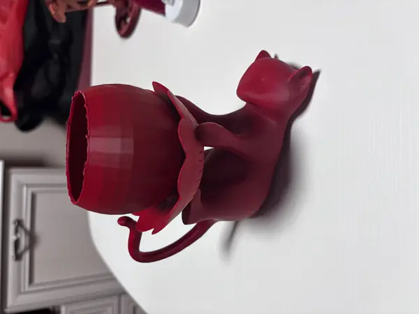 Cat Flower Planter Pot