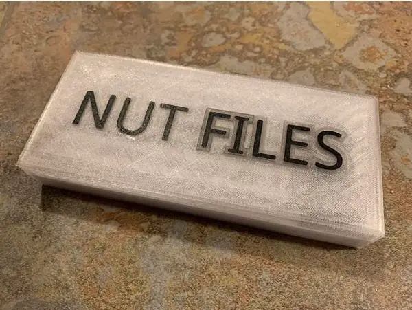 Guitar Nut Files Case and Holders
