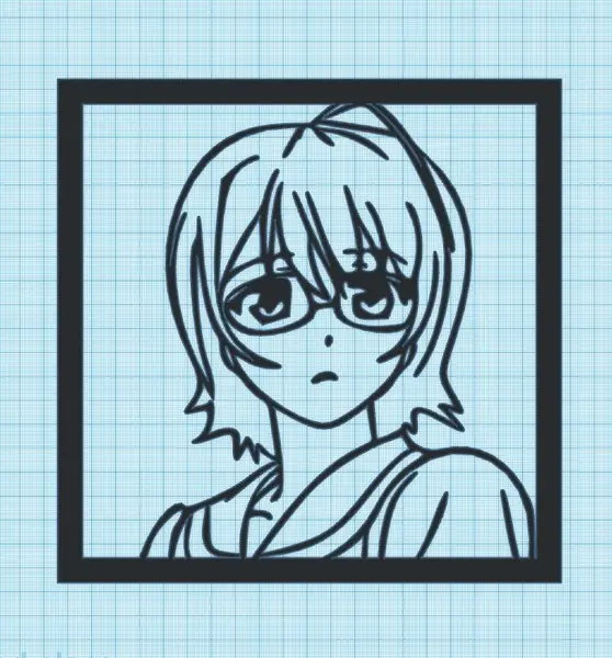 NAO YORIHIME FRAMED PORTRAIT