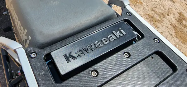 Kawasaki KLR 650 Tool box (1984 to 2007)