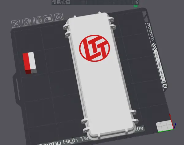 LTT Screwdriver Case Top Remix - Multicolor Logo