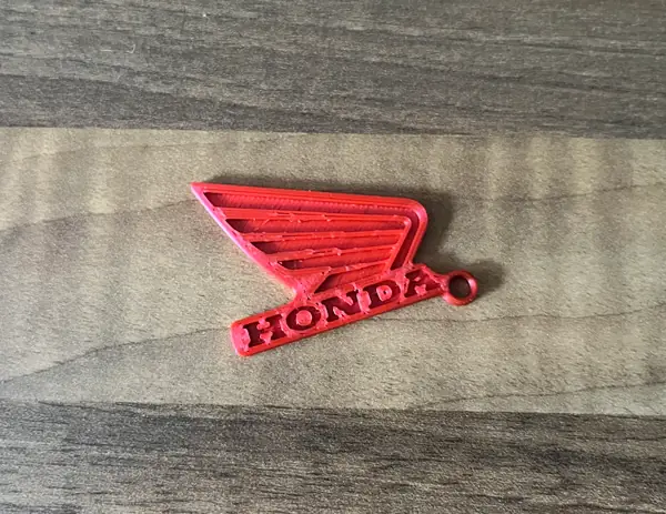 Honda Logo - Wing Logo Keychain