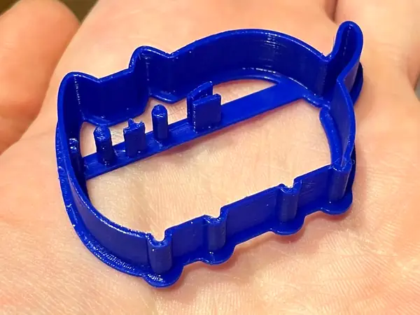 Pusheen cookie cutter (smoothed)