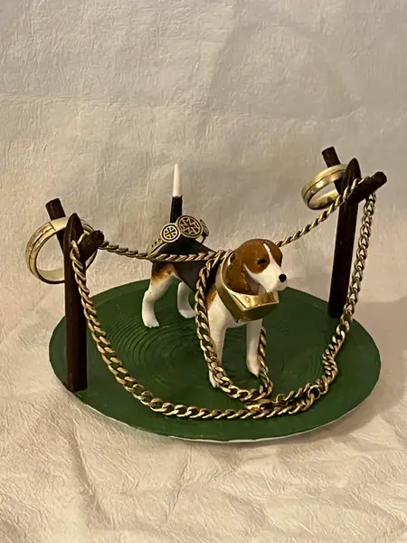 Beagle Ring/Jewelry holder