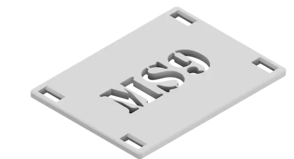 Lightning conductor marker 1-16